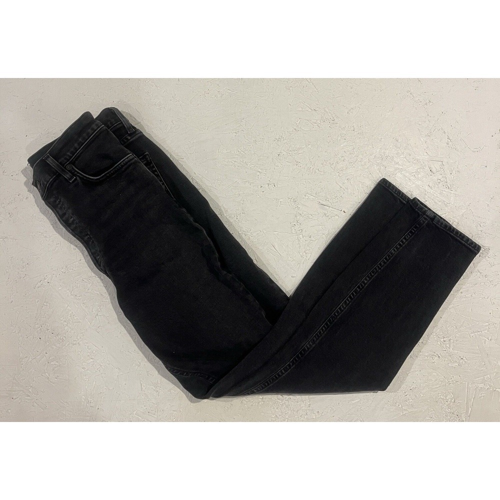 Agolde Nico High Rise Skinny Denim Jeans Washed Black‎ 26 Style A093B-1084